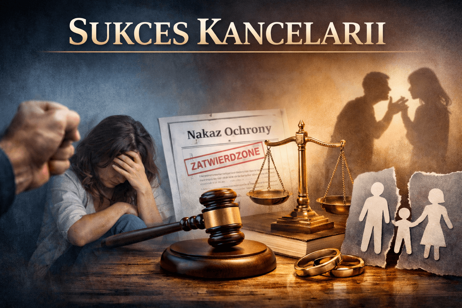 Sukces Kancelarii: Kompleksowa ochrona ofiary przemocy domowej i skuteczne zabezpieczenie roszczeń w sprawie o rozwód i przeciwdziałanie przemocy w rodzinie.